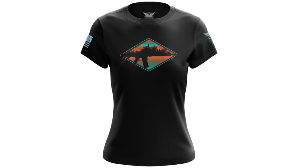 Wethepeopleholsters.Com Great Outdoors Rifle Womens Short Sleeve Shirt, great-outdoors-rifle-womens-short-sleeve-shirt