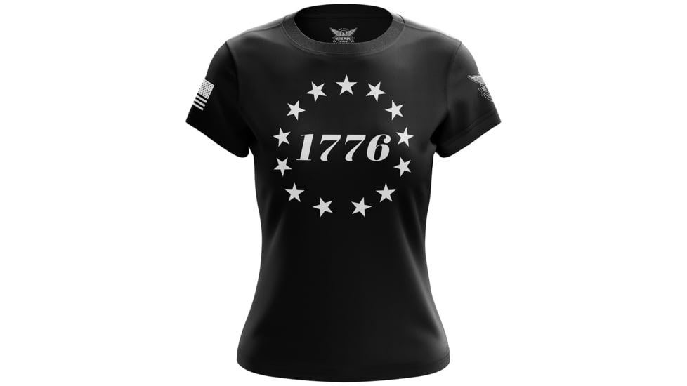 We the People Holsters 1776 Betsy Ross Flag Womens Short Sleeve Shirt E8A1E676, 6549656207458