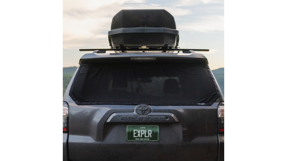 Luno 4Runner Trunk Window Screen, Black, One Size, 4run-trunk-windscr