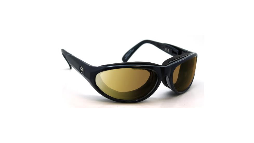 7 Eye Air Shield Diablo Sunglasses,Photochromic Day Night Contrast Lens,Midnight Blues Frame,M-L 173827