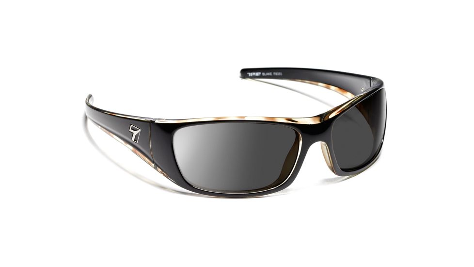 Blake/ SharpView Gray, Black Tortoise Frame Male Sunglasses, S-M