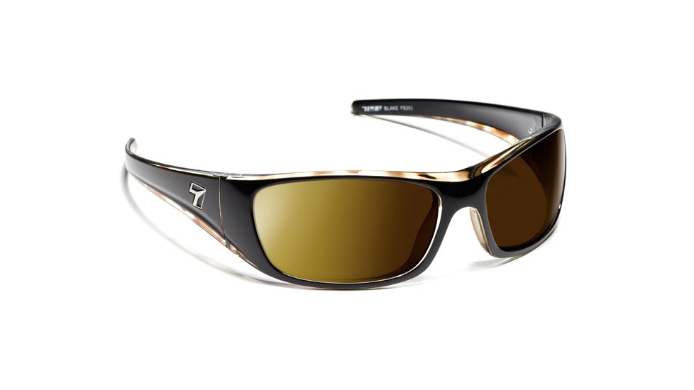 Blake/ SharpView Polarized Copper, Black Tortoise Frame Male Sunglasses, S-M