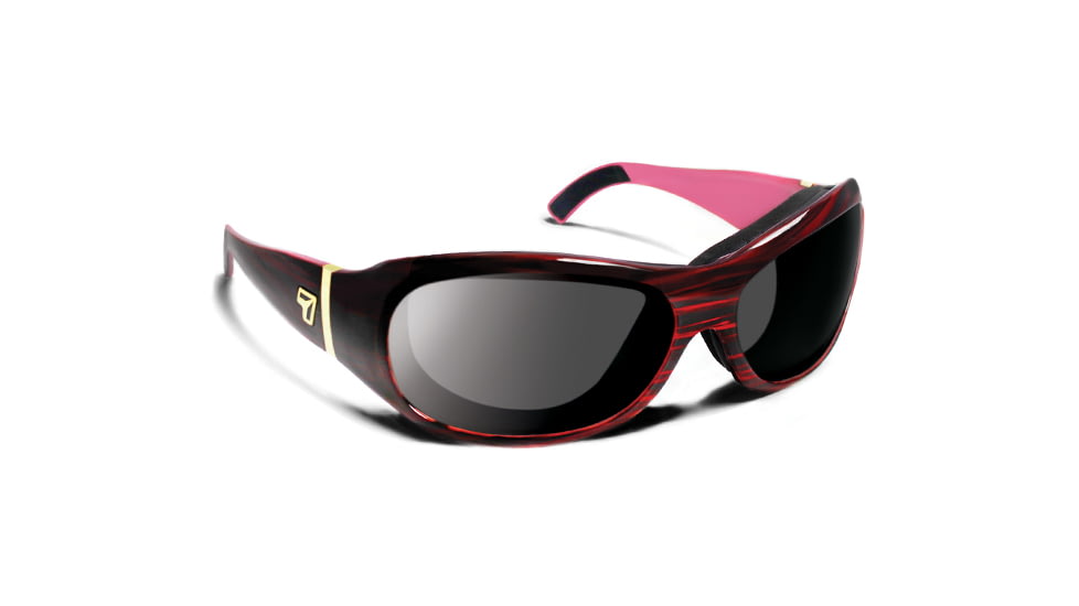 7 Eye Briza/ SharpView Sunglasses Gray, Ruby Frame, S-L 316941