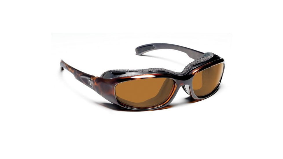 7 Eye Churada Dark Tortoise Re-ACT NXT Copper Sunglasses 160621