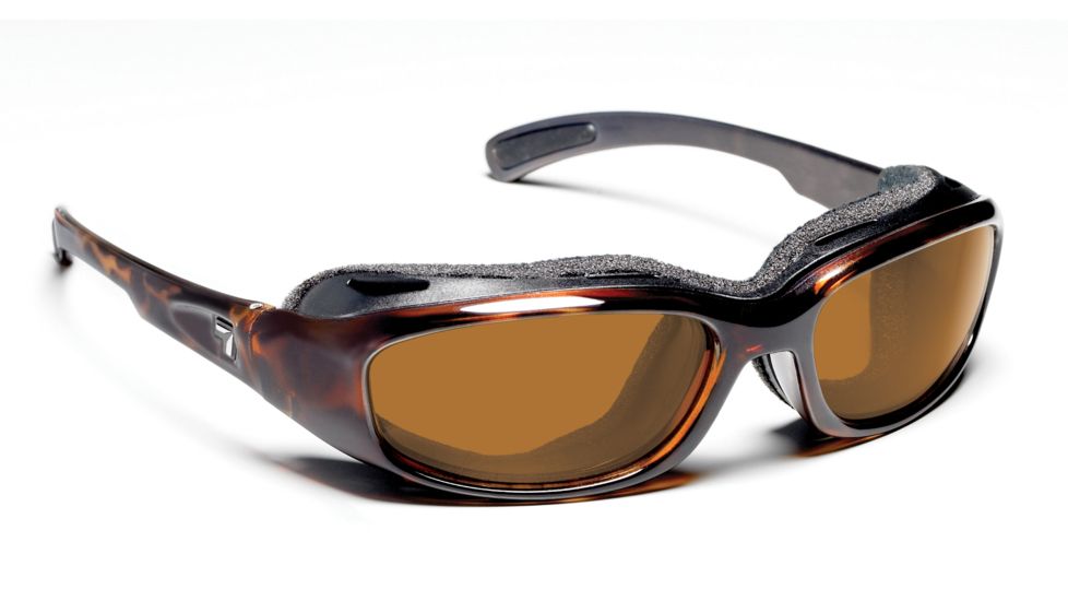 7 Eye Churada Dark Tortoise Sharp View Copper Sunglasses 160642