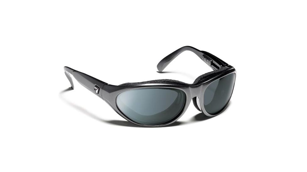 7 Eye Diablo Panoptx Cyclone Foam Sunglasses, Charcoal Lens, 24 - 7 NXT Original Lens 170317