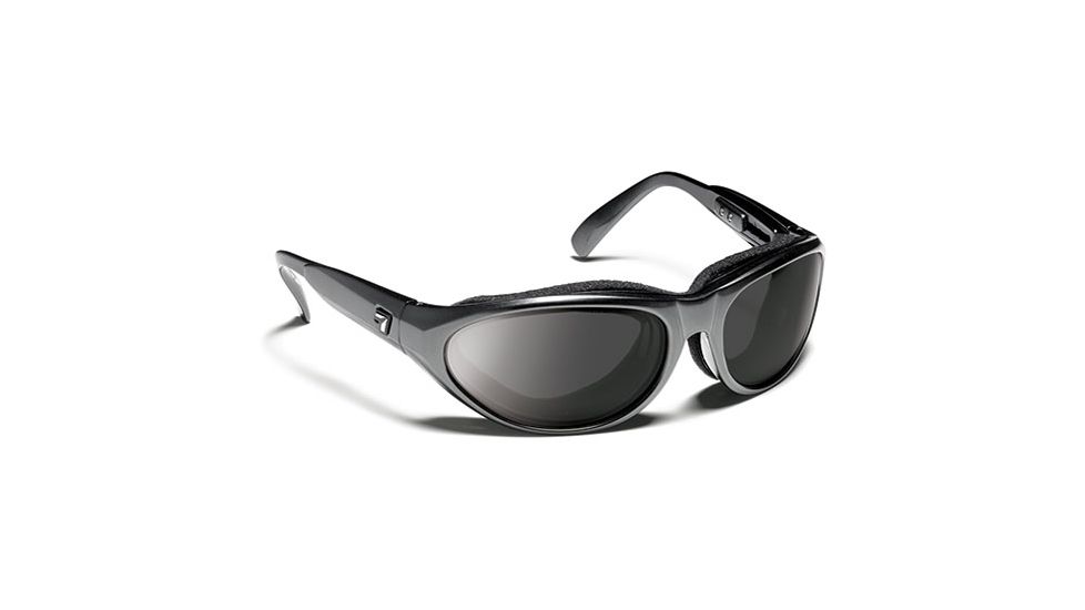 7 Eye Diablo- SharpView Charcoal Sunglasses, M-L 170353