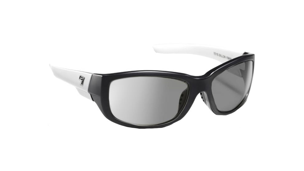 7 Eye Dillon Casual Street Sunglasses Ebony Ivory Frame Sharpview Polarized Gray Pc Lenses 865953