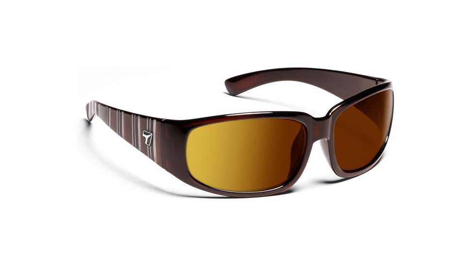 Duke/ ColorAmp Copper, Mahogany Frame Male Sunglasses, L-XL