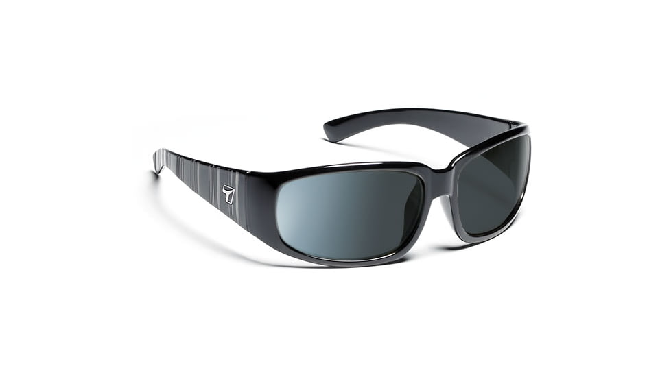 7 Eye Duke Sunglasses Glossy Black Frame