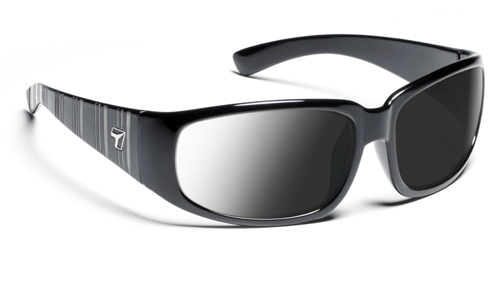 7 Eye Men's Duke Sunglasses, DARKshift Extra Dark Photochromic Lens, Dark Tortoise Frame, L-XL 800516