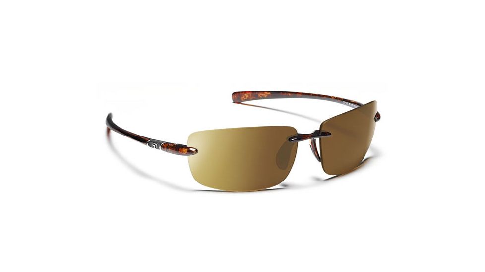 7 Eye Flip Dark Tortoise SharpView Polarized Copper PC 790654