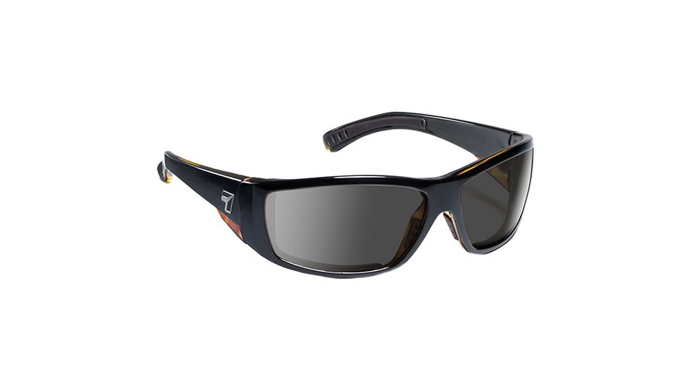 7 Eye Maestro Sunglasses, Black Tortoise Frame, SharpView Gray Lens 595541
