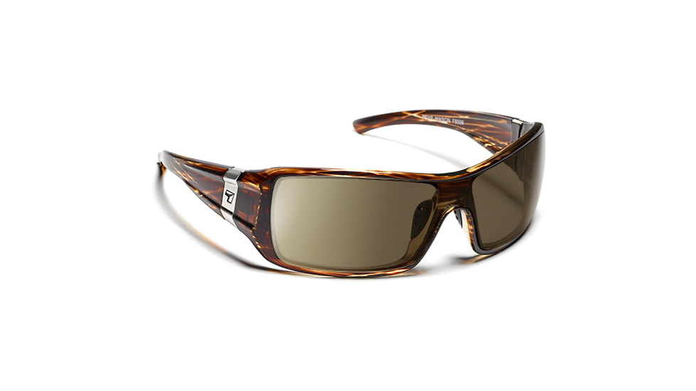 7 Eye Mason Sunglasses, Sunset Tortoise Frame, 24 - 7 Copper NXT Lens 850628 