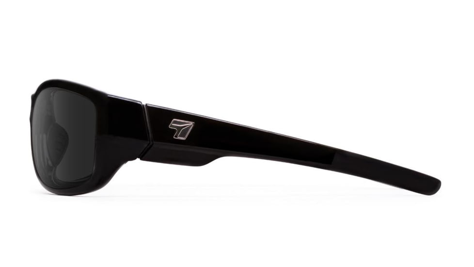 7 Eye Dillon Sunglasses, DARKshift Extra Dark Photochromic Lens, Glossy Black Frame, S-L, 860516