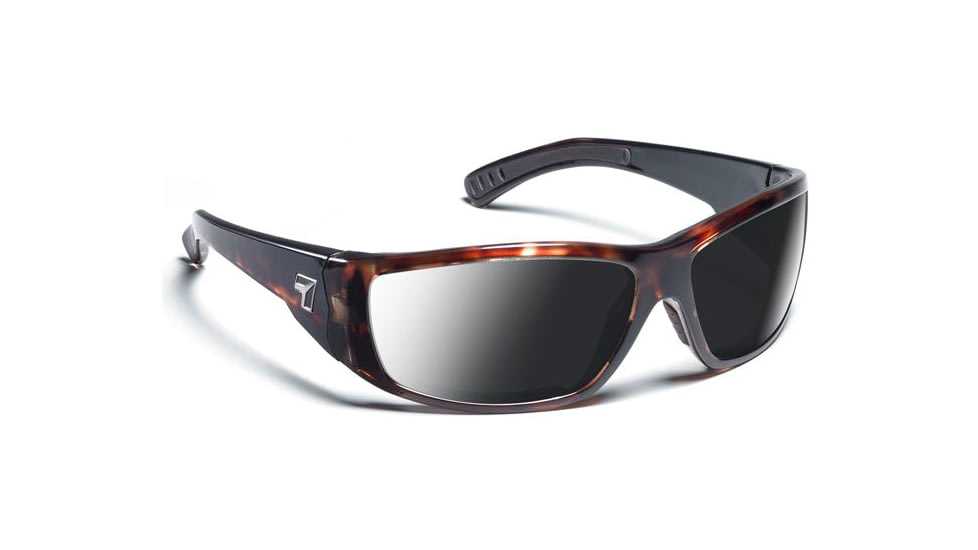 7 Eye Men's Maestro Sunglasses, DARKshift Extra Dark Photochromic Lens, Dark Tortoise Frame, M-L 590616