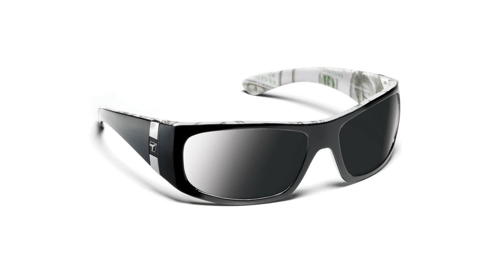 7 Eye Men's Shaka Sunglasses, DARKshift Extra Dark Photochromic Lens, Black C-Note Frame, M-XL 784716