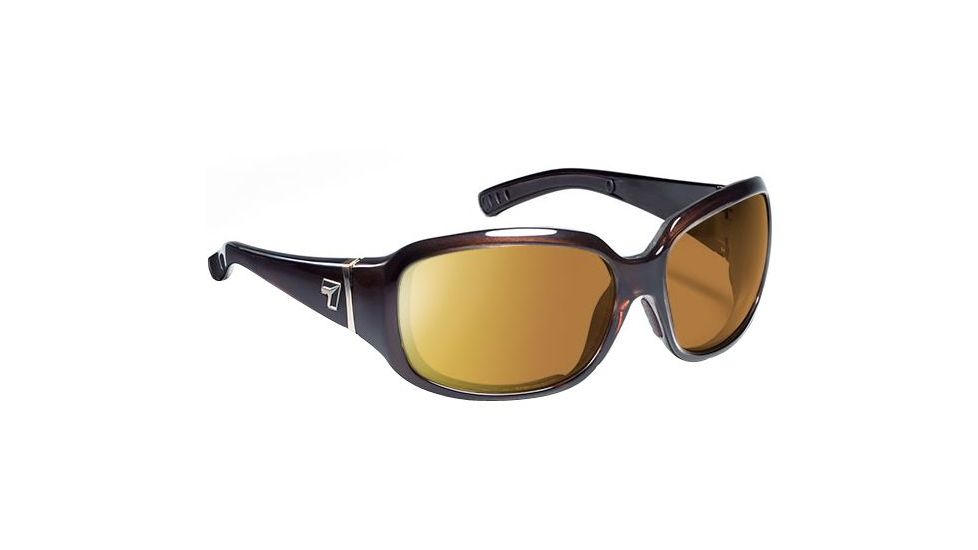 7 Eye Mistral Airdam Womens Sunglasses Crystal Chocolate Frame 24 7 Copper Nxt Lens 583427