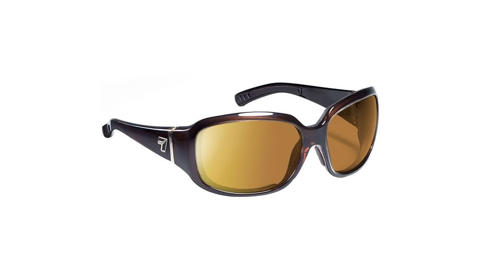 7 Eye Mistral Airdam Womens Sunglasses Crystal Chocolate Frame Coloramp Copper Nxt Lens 583421