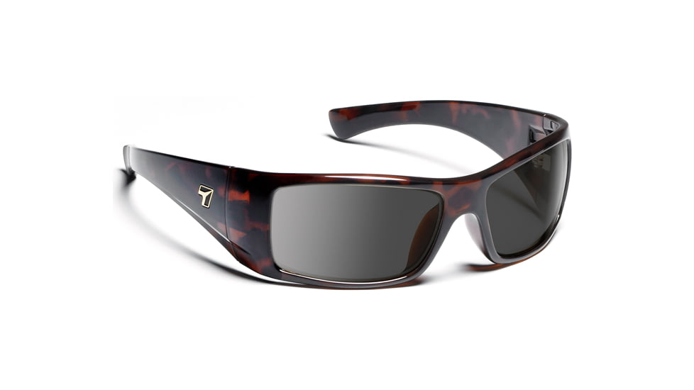 Shaun/ SharpView Gray, Dark Tortoise Frame Male Sunglasses, S-M