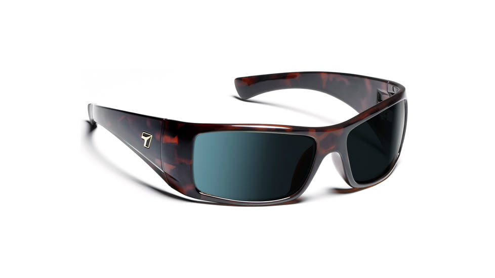 Shaun/ SharpView Polarized Gray, Dark Tortoise Frame Male Sunglasses, S-M