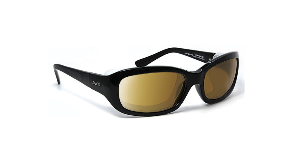 Verona/ Photochromic Day Night Contrast, Glossy Black Frame Female Sunglasses, M-L