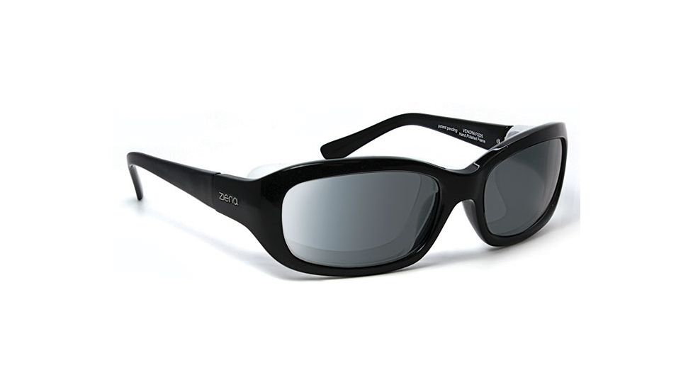 Verona/ Photochromic Day Night Eclypse, Glossy Black Frame Female Sunglasses, M-L