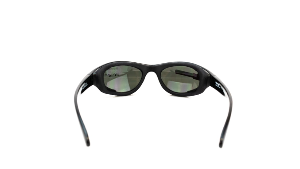 7 Eye Viento AirShield Sunglasses - Men's, Matte Black Frame,SharpView Polarized Gray Lens,S-M 150153