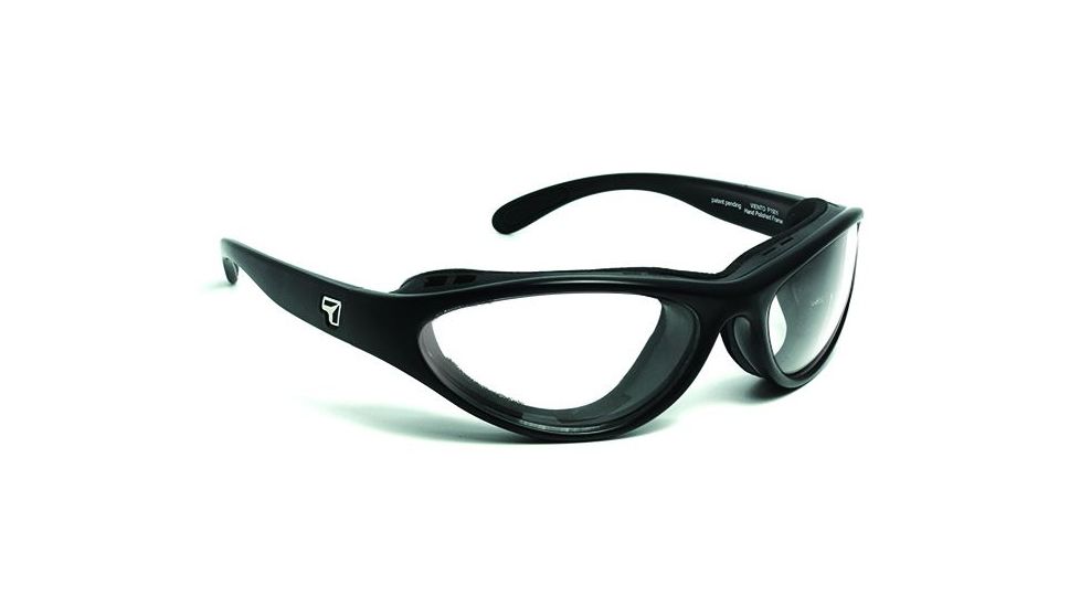 7 Eye Viento Bifocal Prescription Sunglasses, Matte Black Frame, 150140BI