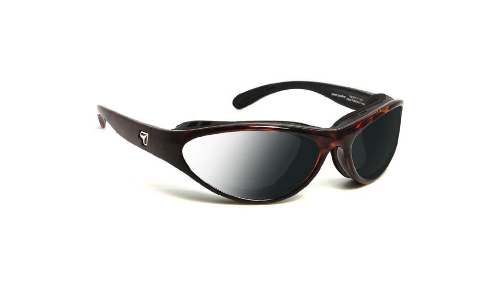 7 Eye Viento Sunglasses, DARKshift Extra Dark Photochromic Lens, Dark Tortoise Frame, S-M 150616