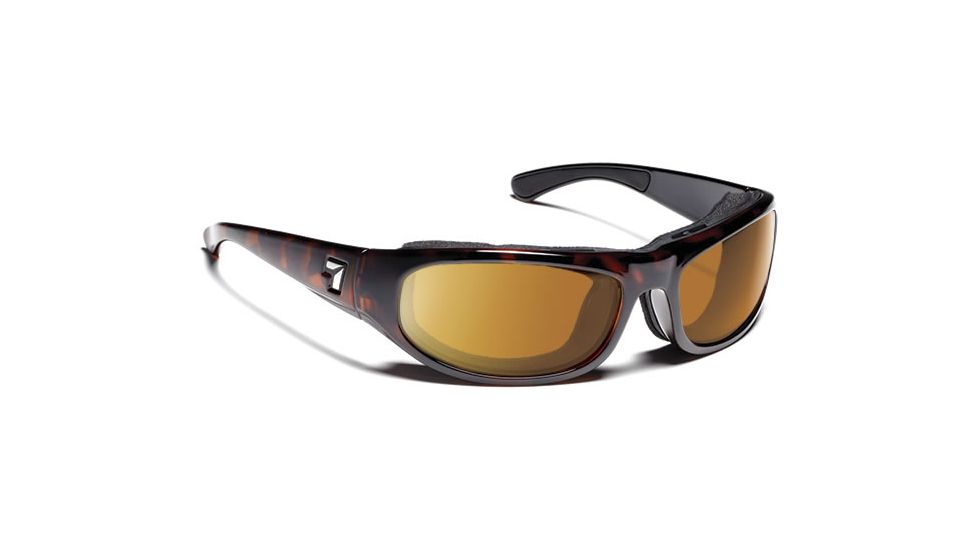 7 Eye Whirlwind- SharpView Gray Tortoise Sunglasses, S-M 123753