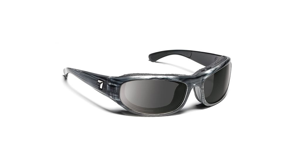 7 Eye Whirlwind Sunglasses, Gray Tortoise Frame, SharpView Gray Lens 123741 