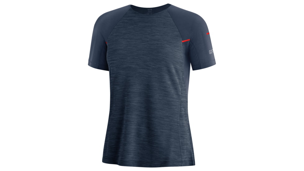 GOREWEAR Vivid Running Shirt Womens in Orbit Blue 2XS Slim fit D4E112AF, 100757-AU00-34