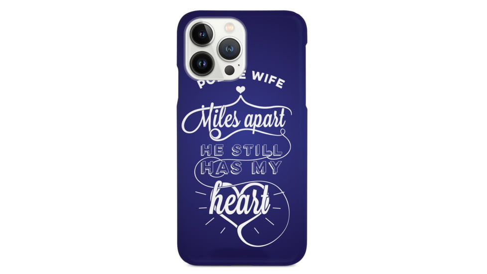 We the People Holsters Police Wife - Miles Apart&amp;Comma; Still Has My Heart Case BC140A54, 8738896145