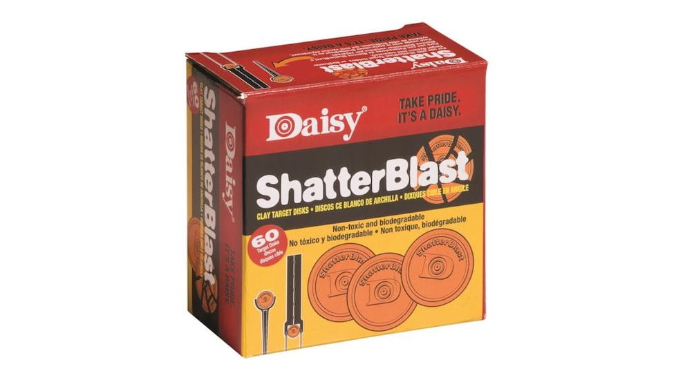 A box of clay targets. 