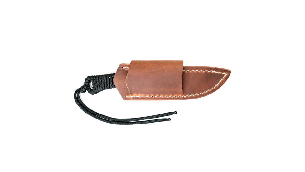 Montana Knife Company Stoned Goat 2.0 Leather Sheath, Horizontal Belt Carry, Natural, One Size, MKC-000951