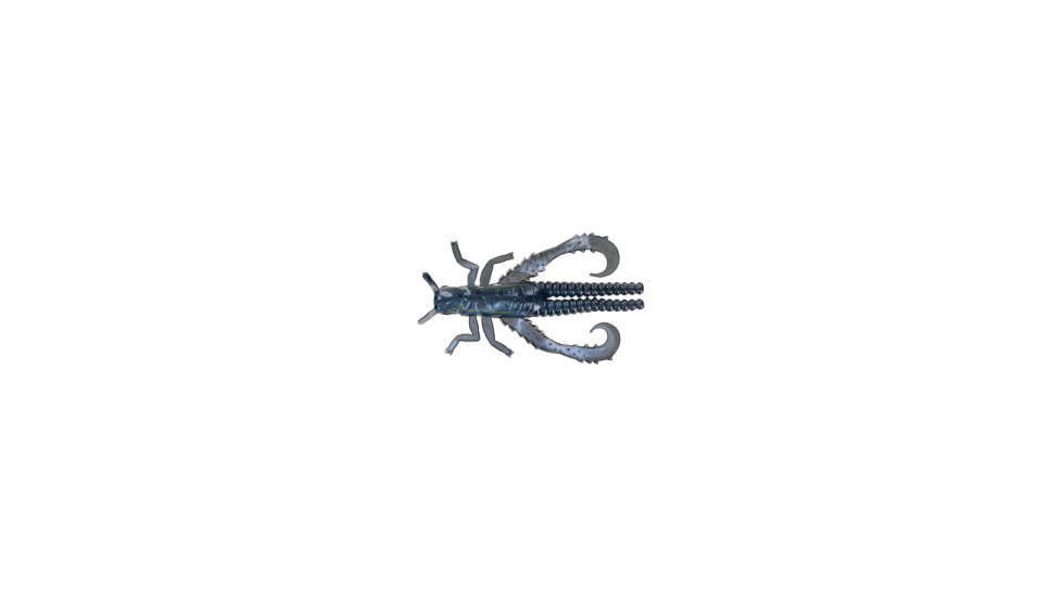 Big Bite Baits Grasshopper Soft Baits, 10 per Pack, Mossback, 1.75 inch, BSH