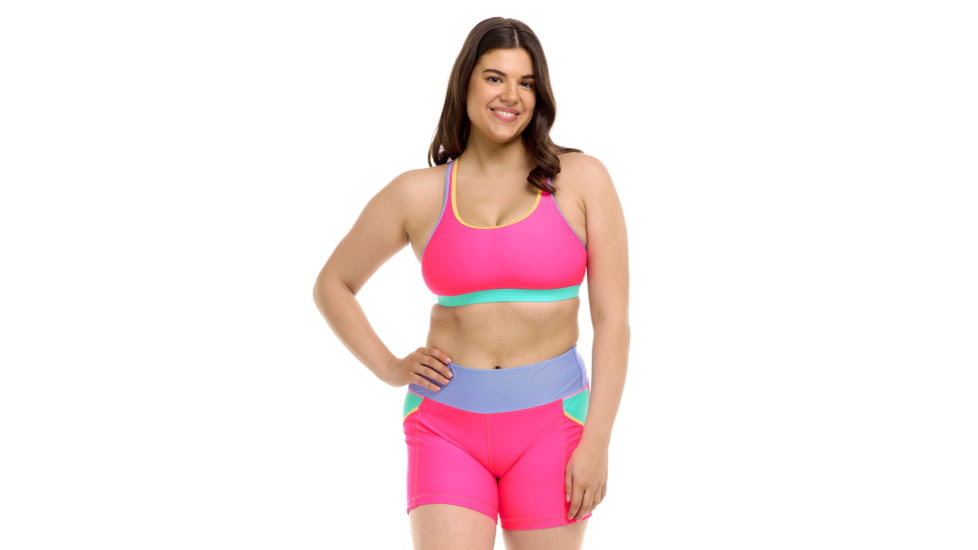 Body Glove Vibration Equalizer Sports Bra - Bubble Gum DE3F9CA7, M, Bubble Gum, 39-619706-Bubble-Gum-M