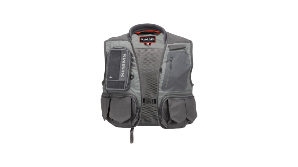 Simms Fishing Products Freestone Fishing Vests - Mens, Pewter, XL, 13402-015-50