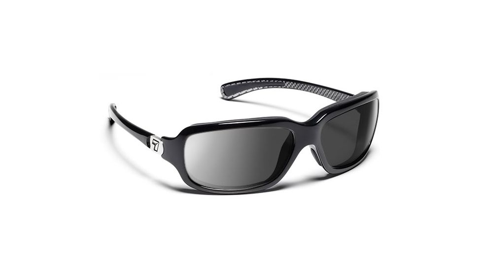 7 Eye 7eye Air Dam Sunglasses Marin, Photochromic 24:7 NXT Lens, Black Carbon Frame, M-L , Men 436627