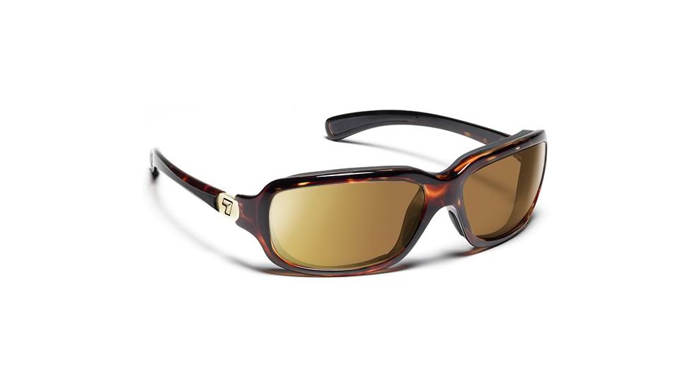 7 Eye 7eye Air Dam Sunglasses Marin, Sharp View Clear Lens, Black Tortoise Frame, M-L , Men 435540