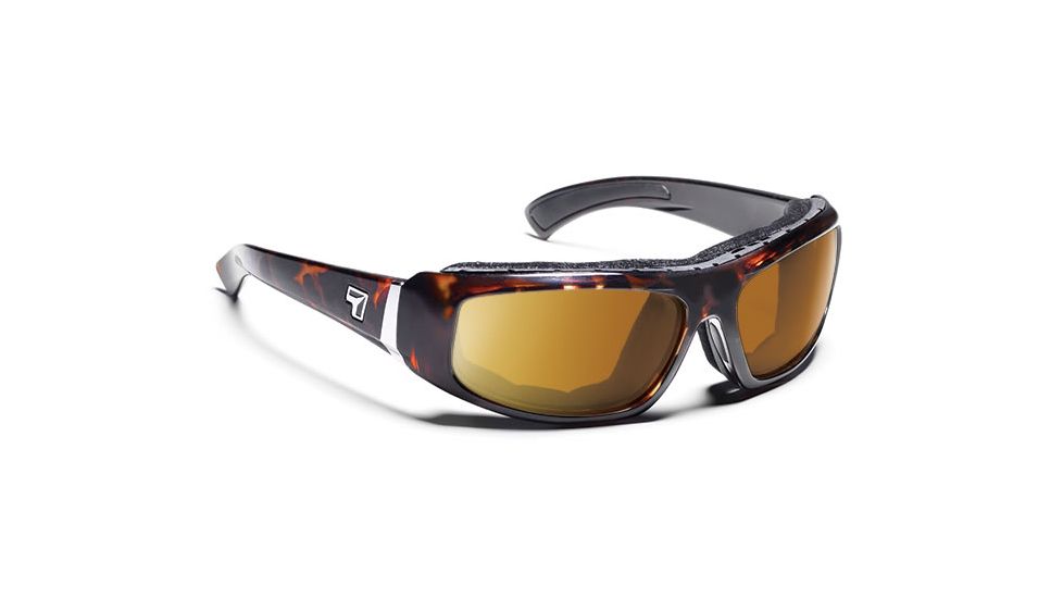 7eye 183741 Bali Rx Progressive Sunglasses Airshield Dark Tortoise Frames