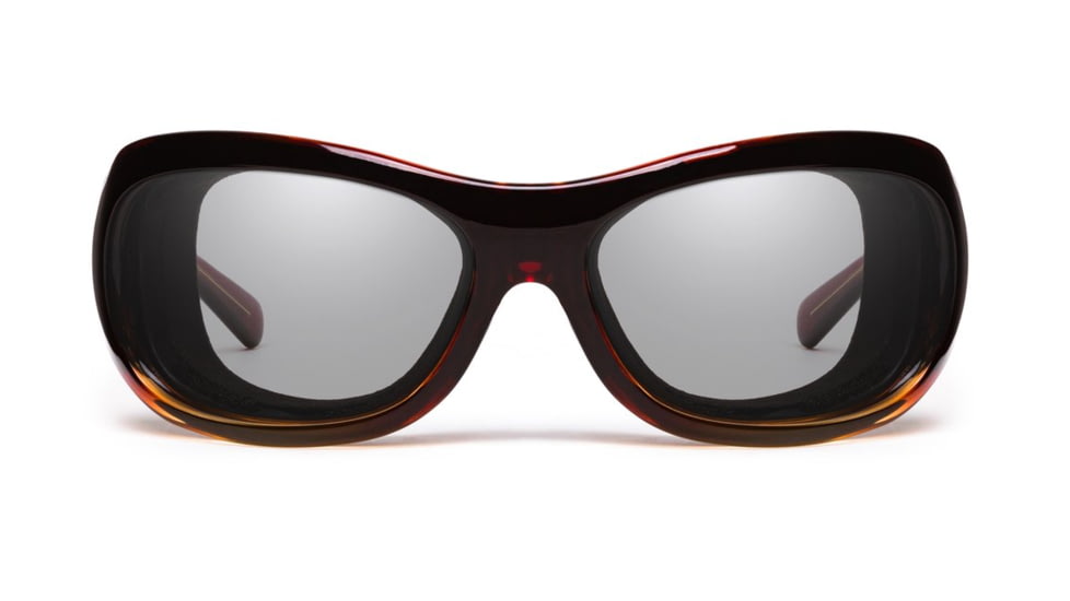7Eye by Panoptix Womens AirShield Sedona Sunglasses, RX Ready, Light Tortoise Frame, SharpView Clear Lens, M-L 326040