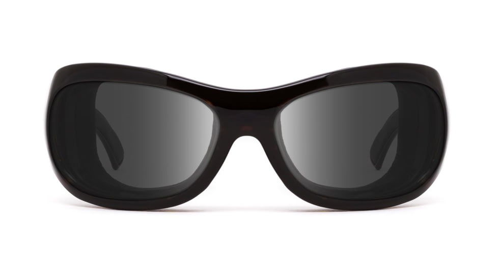 7Eye by Panoptix Womens AirShield Sedona Sunglasses, RX Ready, Ruby Fade Frame, SharpView Gray Lens, M-L 326441