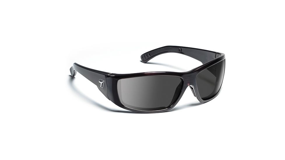 7eye 595241 Mens Maestro Single Vision Sunglasses Airdam Mahogany Frames