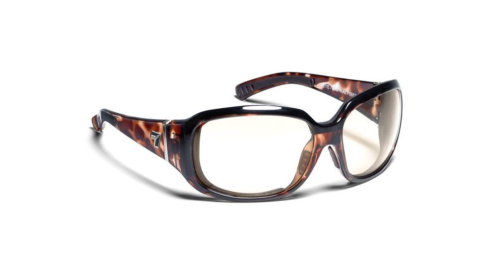 7 Eye Mistral- Leopard Tortoise Sunglasses, S-M 585340