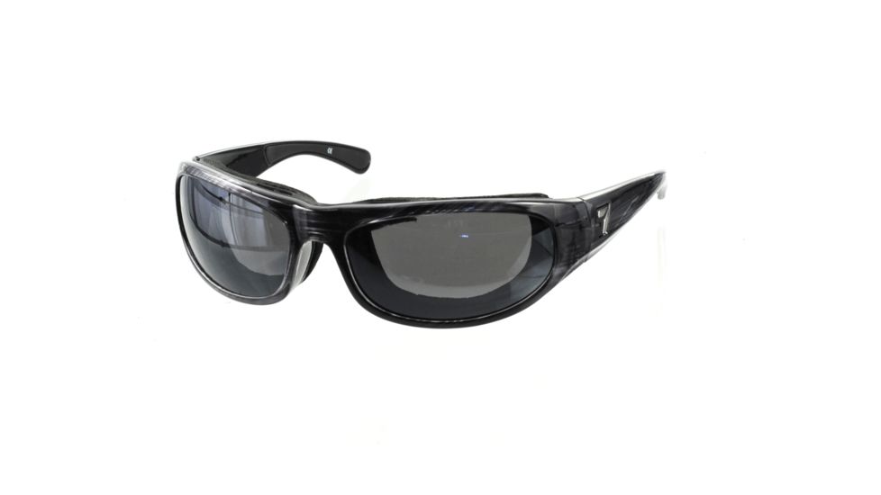 7 Eye Whirlwind Gray Tortoise Re-ACT NXT Polarized Gray HP Sunglasses 123756