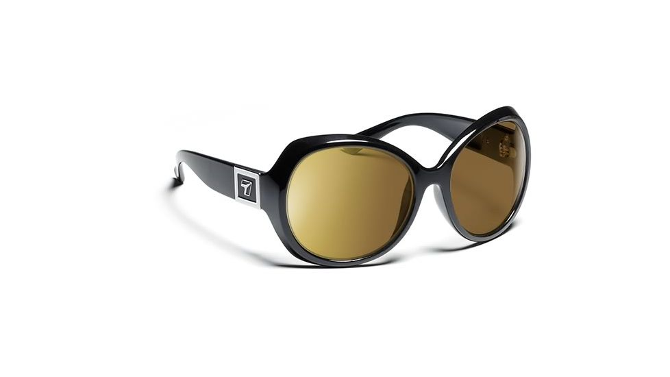 7Eye 820546 Women's Lily Bifocal Sunglasses Active Lifestyle Glossy Black Frames