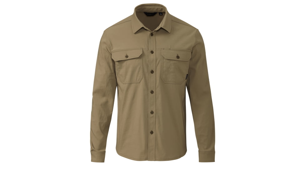 KUIU Motive Long Sleeves Work Shirt - Men's, Khaki, 3XL, Nylon, Adult, Male, 7493048729758