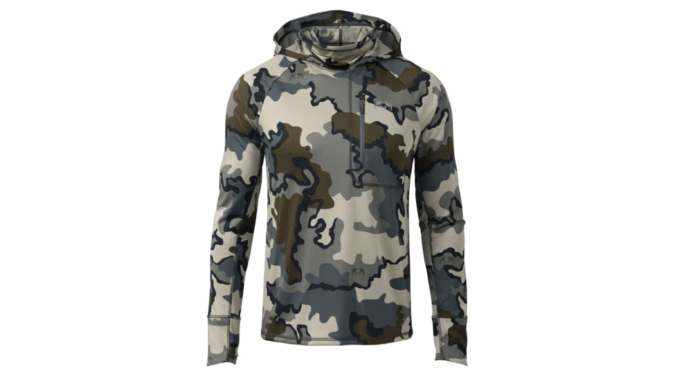 Kuiu Gila PRO Long Sleeves Hunting Hoodie - Men's, Vias, 3XL, Adult, Male, 7623217250462